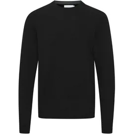 CASUAL FRIDAY Strickfleece-Pullover anthrazit schwarz 3XL