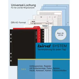 Bind Ringbuch-Ergänzungsset Manager Plus sortiert A5, 1 Set