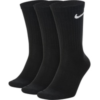 Nike Everyday Lightweight Crew-Trainingssocken Black/White 38-42