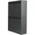 [en.casa] Sokndal 50 x 71 x 15 cm grau / grau