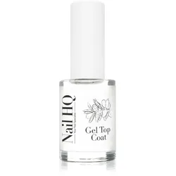 Nail HQ Gel Top Coat Lack-Finish für die Fingernägel ohne Anwendung einer UV-/LED-Lampe 10 ml