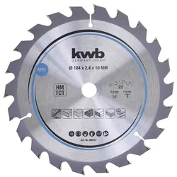 kwb 586157, Faserplatte, Hartholz, Kunststoff, Weichholz, 18,4 cm, 1,6 cm, Hartm