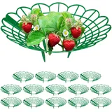Relaxdays Erdbeerreifer, im Set, Grün