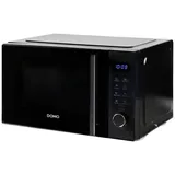 Domo DO22301C Mikrowelle Schwarz 900W Grillfunktion, Timerfunktion