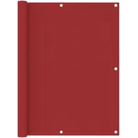vidaXL Aluminium Seitenmarkise 120 x 400 cm Rot