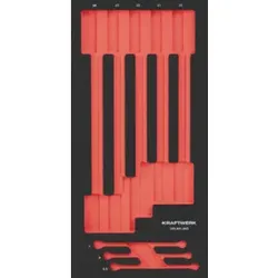 Kraftwerk Leere PRO LINE EVA Einlage für Art. 105.401.005, 20x40 cm