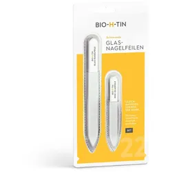 BIO-H-TIN Schonende Glas-Nagelfeile Set 1 St