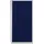 BISLEY Flügeltürenschrank Metall 91,4 x 40,0 x 180,6 cm Lichtgrau/Oxfordblau