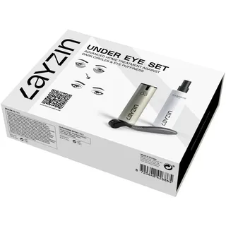 LAYZIN Under Eye Microneedling Set - Dermaroller 230 ml Siero