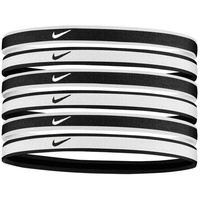 Nike Swoosh Stirnband, - Silver/Black - One Size