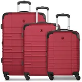 Wenger Amplar Evo Koffer-Set 3-tlg. abs/rot
