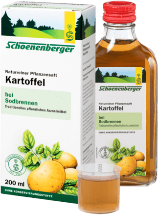 Schoenenberger Kartoffel, Naturreiner Pflanzensaft 200ml.