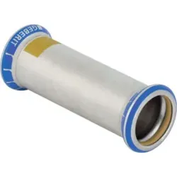 Geberit Gas-Schiebemuffe Mapress d 76,1mm, f Natur- u. Fl.-Gas, Edelstahl