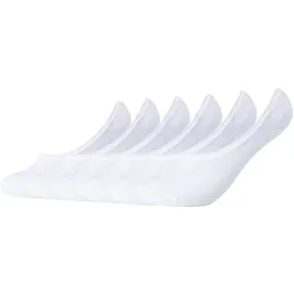 s.Oliver Füßlinge essentials 6 Paar Weiß 39-42