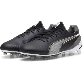 Puma King Ultimate AG/FG Herren Black/White/Cool Dark Gray 43