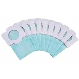 Makita Papierfilter 10 Stück, für Staubsauger, Weiß-Blau, 198744-5