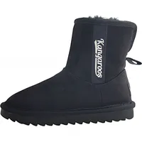 KangaROOS K-UK Holy Mädchen Winterstiefel in Schwarz, 38 -