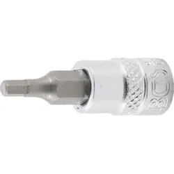 BGS Bit-Einsatz 2741, Antrieb Innenvierkant 6,3 mm (1/4"), Innensechskant 1/8"