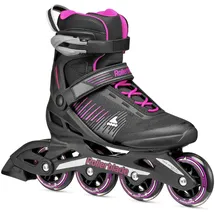 Rollerblade ZETRABLADE W, Inline Skates für Damen, Fitness Inliner, Schwarz/Pink, 40.5/41