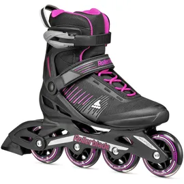 Rollerblade ZETRABLADE W, Inline Skates für Damen, Fitness Inliner, Schwarz/Pink, 40.5/41
