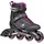 Rollerblade ZETRABLADE W, Inline Skates für Damen, Fitness Inliner, Schwarz/Pink, 40.5/41