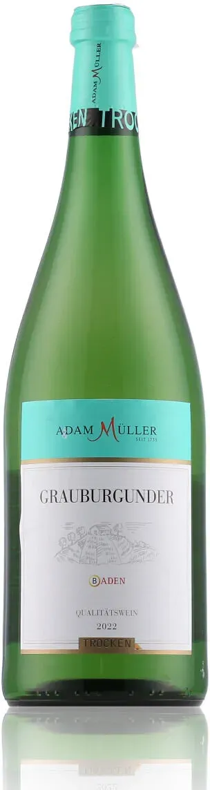 Adam Müller Grauburgunder trocken 2022 12,5% Vol. 1l