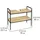 Wenko Xxxl Waschbeckenunterschrank Beige, Naturmaterialien, 70x60x33.5 cm, Badezimmer, Badezimmerschränke, Waschbeckenunterschränke