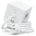 Avolt Square 1 Steckdosenleiste USB-C 30 W 1,8 m Opal White