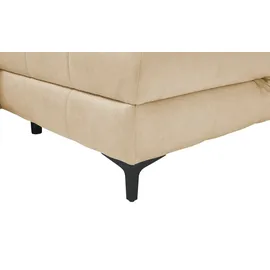 Switch Ecksofa aus Mikrofaser Caro ¦ beige ¦ Maße (cm): B: 289 H: 93 T: 175.0