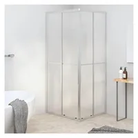 vidaXL Duschkabine ESG Matt 90x70x180 cm