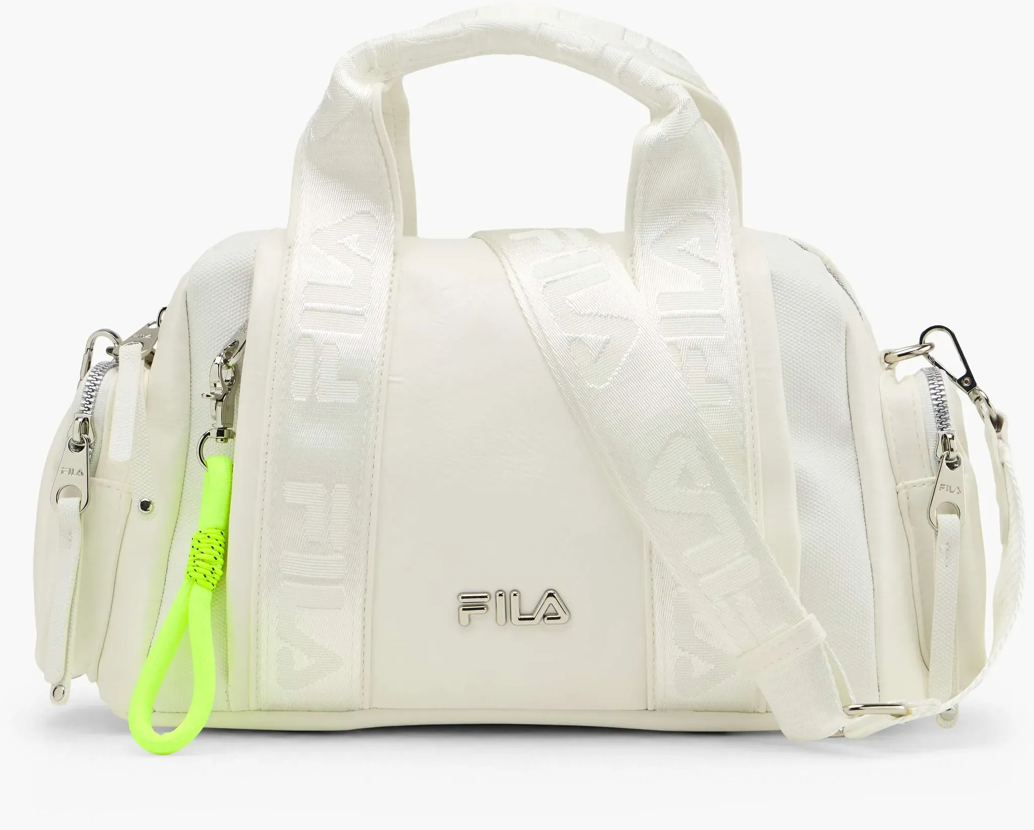 FILA  Handtasche Weiß, Damen, Größe: ONE SIZE, Material: PU,Synthetik - FILA  Handtasche Weiß, Damen, Größe: ONE SIZE, Material: PU,Synthetik - woman - Weiss