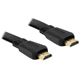DeLock 82671 High Speed HDMI-Kabel Stecker - Stecker flach 3,0 m