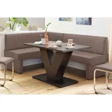 Home Affaire Eckbank HOME AFFAIRE, braun (cappuccino), B:152cm H:89cm T:202cm, Sitzbänke, Eckbank