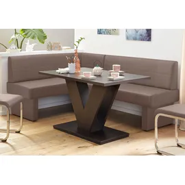 Home Affaire Eckbank HOME AFFAIRE, braun (cappuccino), B:152cm H:89cm T:202cm, Sitzbänke, Eckbank