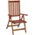 Merxx Vitoria Klappsessel 59 x 27 x 101 cm braun 2 St.