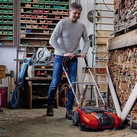 Einhell Akku Kehrmaschine TE-SW 18/610 Li incl. 18 Volt Starter Kit 2,5 Ah PXC Plus