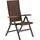Davenport II Klappsessel 61 x 66 x 106 cm braun