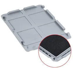 PROREGAL 10x Scharnierdeckel Eurobox NextGen mit Schaumstoff ohne Verschlüsse | HxBxT 3x40x60cm | Eurobehälter