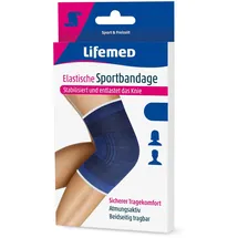 Lifemed Kniebandage 1 Blau M
