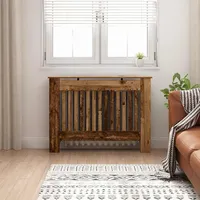 vidaXL Heizkörperabdeckung Altholz 112 x 19 x 81,5 cm