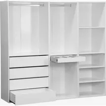 sweeek - Modulares Kleiderschrank-set mit 3 Elementen