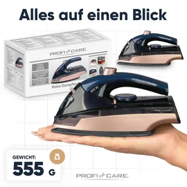 ProfiCare Reisebügeleisen PC-DB 3125 blau