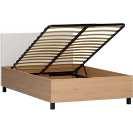 Vox Bett SIMPLE 125 x 204,4 cm Holz massiv weiß