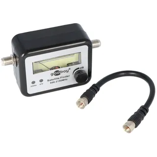 AccuCell Satelliten Finder das Messgerät mit Ton inkl. F-Anschlusskabel