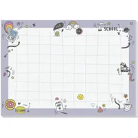 SIGEL HO945 Papier-Schreibtischunterlage zum Abreißen, Doodles, DIN A3, 30 Blatt, Schreibunterlage für Kinder, Malblock