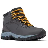 Columbia Newton Ridge WP Omni-Heat II wasserdichte Wanderstiefel für Herren, Grau (Dark Grey x Raw Honey), 48 EU