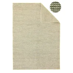 Morgenland Kelim Teppich - Trendy - Arvin - weiß - 140 x 70 cm - rechteckig