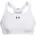 HeatGear High Sport-BH Damen 100 white/jet gray M