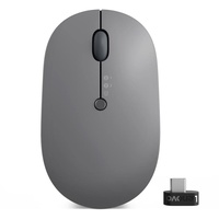 Lenovo Go Wireless Multi-Device Mouse Storm Grey, USB/Bluetooth (GY51C21211)