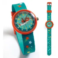 DJECO Quarzuhr Kinder Armbanduhr in buntem Design
